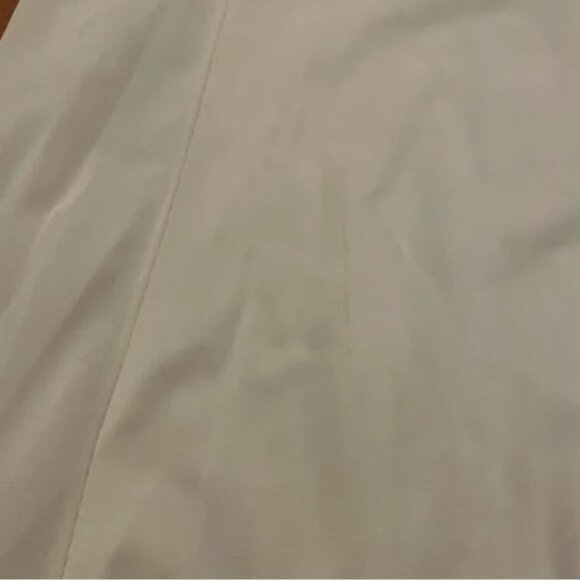 Vintage Cream Lace Pleated Ruffle Slip Dress - Picture 4 of 6